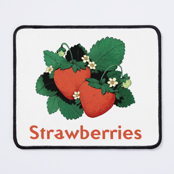 Item preview, Strawberry Bliss: Botanical Charm in Every Berry designed and sold by ForeverPrintsOK.