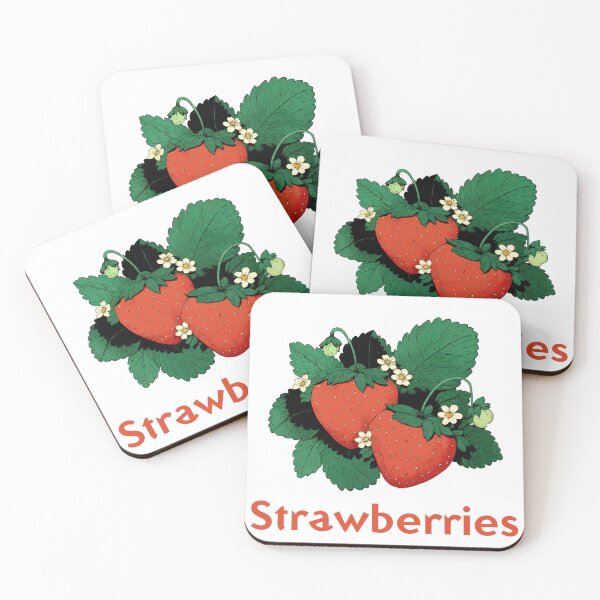 Item preview, Strawberry Bliss: Botanical Charm in Every Berry designed and sold by ForeverPrintsOK.