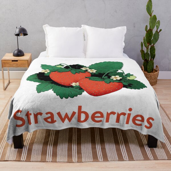 Item preview, Strawberry Bliss: Botanical Charm in Every Berry designed and sold by ForeverPrintsOK.