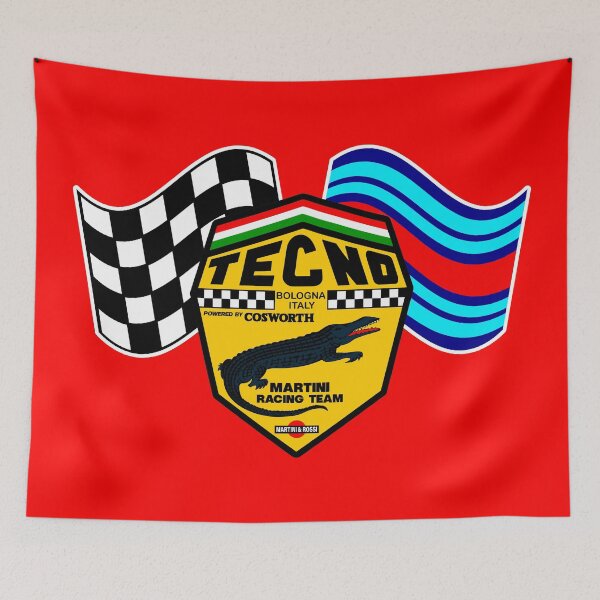 Item preview, Tecno F-1 Racing Team Motorsport Art designed and sold by San Studios Co..