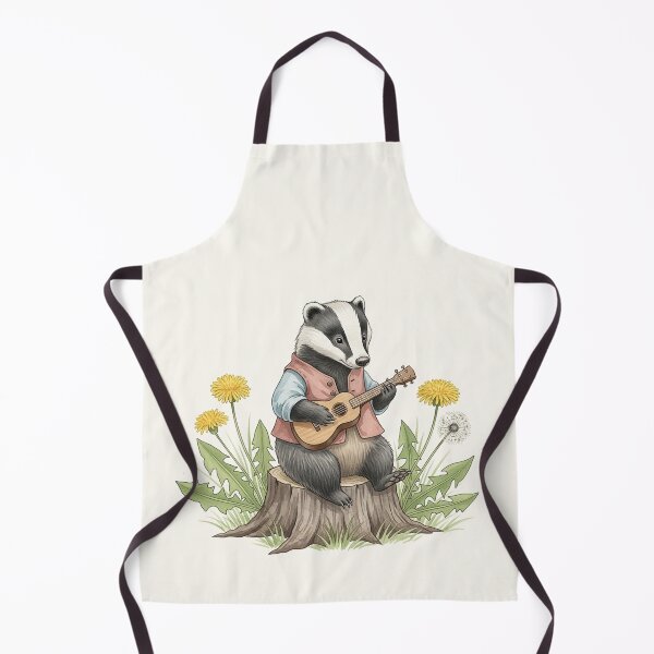 Item preview, The Badger’s Gentle Melody designed and sold by Pasteltone.