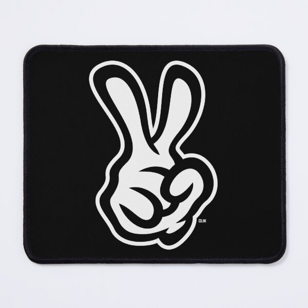 Item preview, V Sign / Victory Sign (Right Hand / Hand Sign / NEG 2C) designed and sold by MrFaulbaum.