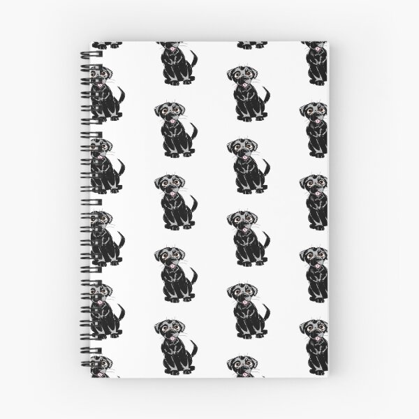 Item preview, Black Lab Labrador Retriever Cute Adorable Single Chesapeake Bay Retriever Dog Puppy Canine designed and sold by pinkpawsdraws.