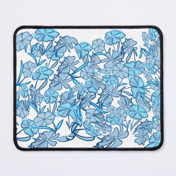 Item preview, The pure, good, blue flower pattern works well for all products; designed and sold by Nature Nblossom.
