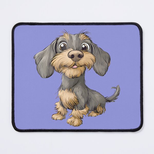 Item preview, Wirehaired Dachshund Teckel Dog Hunting Funny Portrait Men Women Girls Kidspng By Merch, Limited Ed designed and sold by Timothy Long.