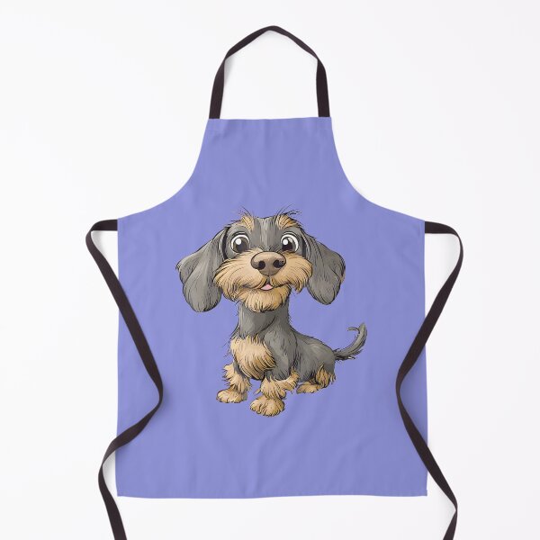 Item preview, Wirehaired Dachshund Teckel Dog Hunting Funny Portrait Men Women Girls Kidspng By Merch, Limited Ed designed and sold by Timothy Long.