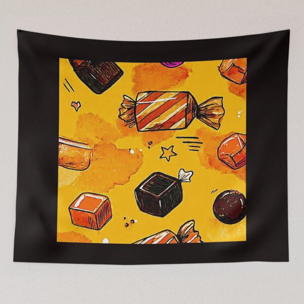 Item preview, Pop Art retrô candies and caramels#1 designed and sold by Helios Be. Lavsh.