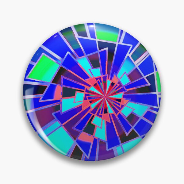 Artikelvorschau, Triangulation Ultramarin Retro Style Abstrakt entworfen und verkauft von Lycanth.