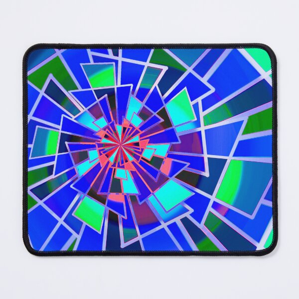 Item preview, Triangulation Ultramarine Retro Style Abstract designed and sold by Lycanth.