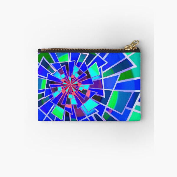 Item preview, Triangulation Ultramarine Retro Style Abstract designed and sold by Lycanth.