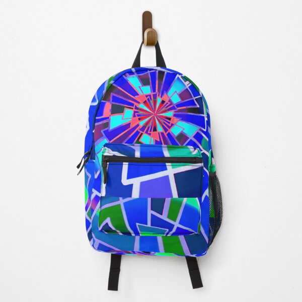 Item preview, Triangulation Ultramarine Retro Style Abstract designed and sold by Lycanth.
