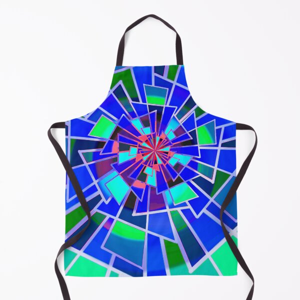 Item preview, Triangulation Ultramarine Retro Style Abstract designed and sold by Lycanth.