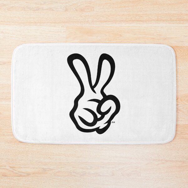 Item preview, V Sign / Victory Sign (Right Hand / Hand Sign / 1C) designed and sold by MrFaulbaum.