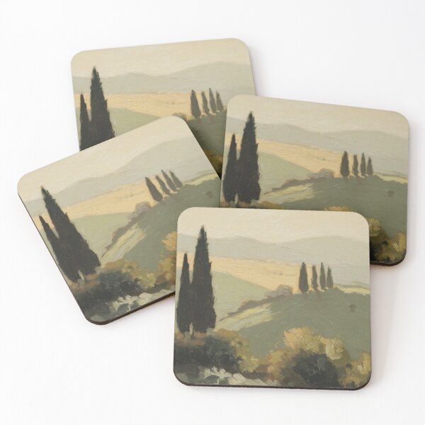 Item preview, Over the French Hills | Impressionist Landscape. Art By Carraann  designed and sold by CARRAANN.