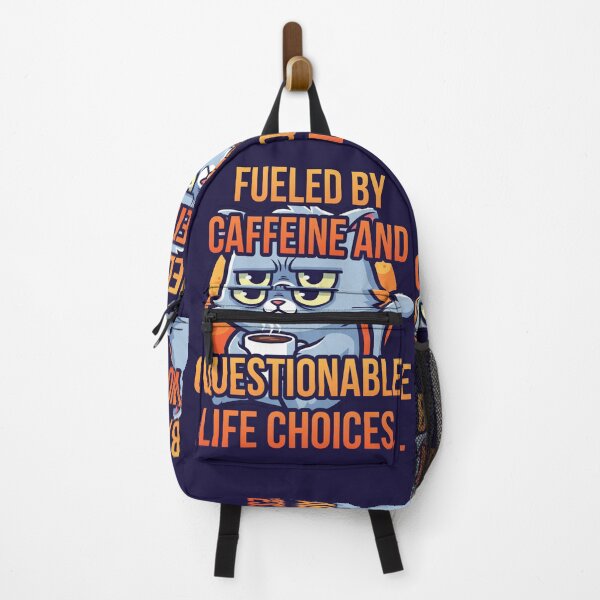 Item preview, Fueled By Caffeine And Questionable Life Choices. designed and sold by Megaera8.