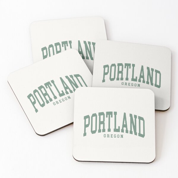 Item preview, Portland OR  - College Font Curved Classic Typography designed and sold by chosenhomes.