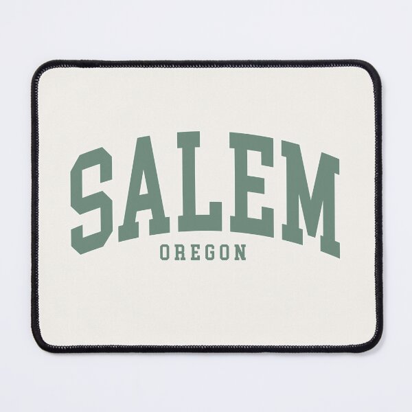 Item preview, Salem OR - College Font Curved Classic Typography designed and sold by chosenhomes.