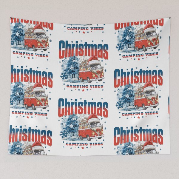Item preview, Christmas camping vibes  designed and sold by GraphicTeeHubs.