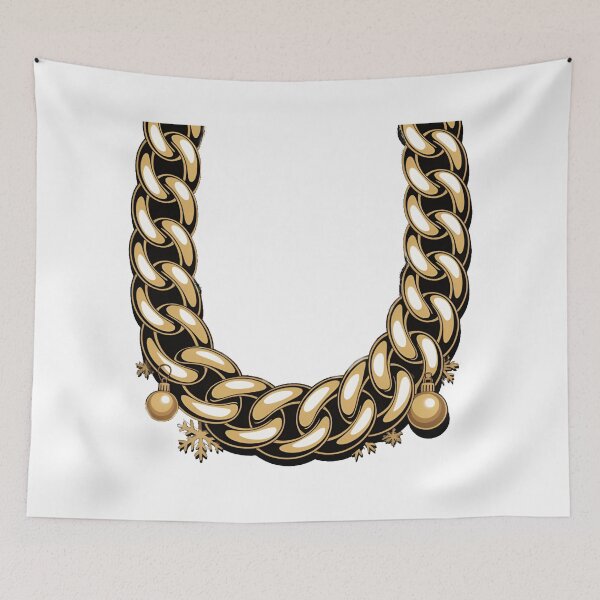 Item preview, Bling Christmas – Gold Chain Holiday Hip-Hop Graphic Tee  designed and sold by MystiMagica.