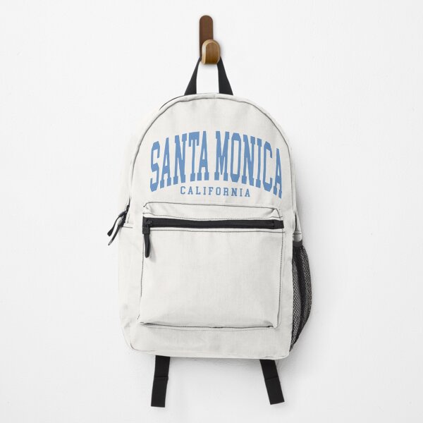 Item preview, Santa Monica CA  - College Font Curved Classic Typography designed and sold by chosenhomes.