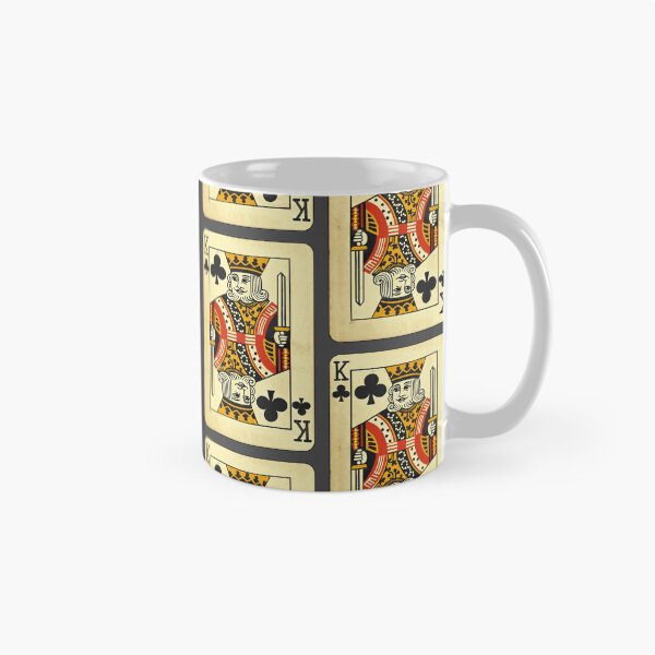 Item preview, King Playing Card-Ver. 3: The Solid Stare of a Stylized, Regal, Royal and Crowned King from a Playing Card designed and sold by markmm9.