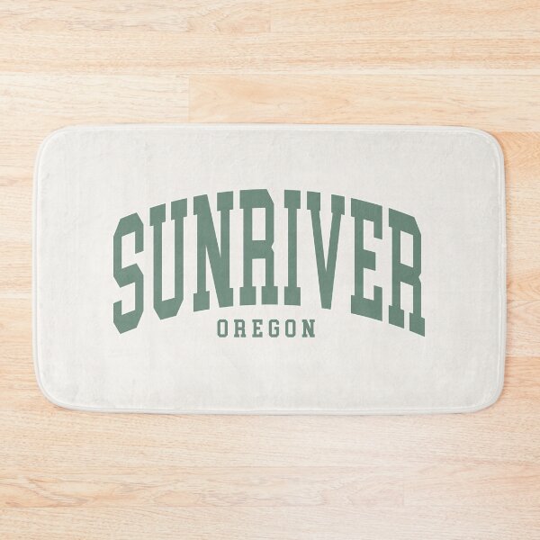 Item preview, Sunriver OR  - College Font Curved Classic Typography designed and sold by chosenhomes.