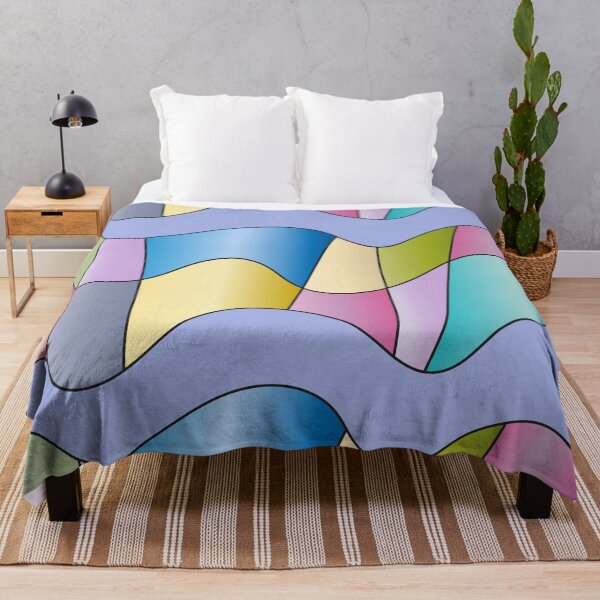 Item preview, Wave with colored "windows" designed and sold by ZorianArt.