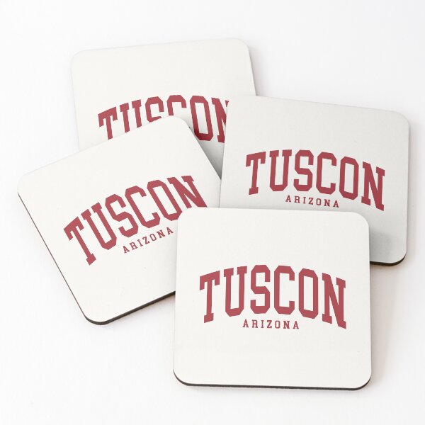 Aperçu de l'œuvre Tucson, Arizona - Police de caractères classique incurvée du Collège créée et vendue par chosenhomes.