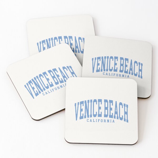 Item preview, Venice Beach CA  - College Font Curved Classic Typography designed and sold by chosenhomes.