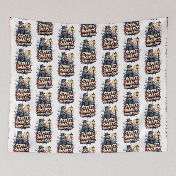 Item preview, Detective Lynx Street Smarts Sharp Sight Illustration designed and sold by SholoStudio.