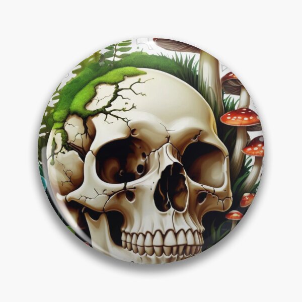 Item preview, Fungal Skull designed and sold by HobbesEmporium.