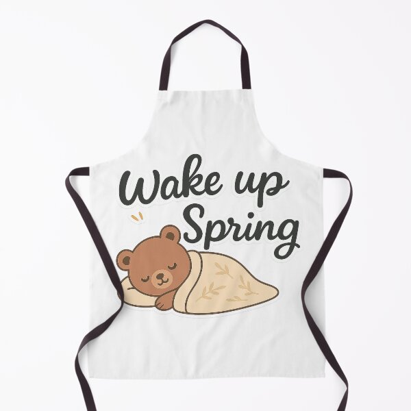 Item preview, Wake Up Spring – Cute Sleeping Bear Design designed and sold by Wellino.