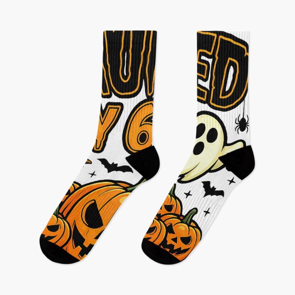 Item preview, Haunted by 67 – Spooky Pumpkin Ghost Halloween Design designed and sold by DariusZD.