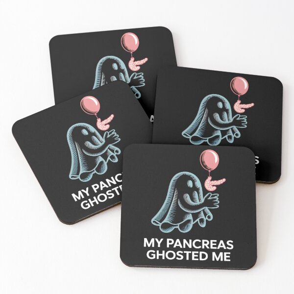 Item preview, My Pancreas Ghosted Me - This design is for people with Type 1 Diabetes who face their health journey with humor and strength. designed and sold by ZyziowskyArt.