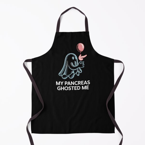 Item preview, My Pancreas Ghosted Me - This design is for people with Type 1 Diabetes who face their health journey with humor and strength. designed and sold by ZyziowskyArt.
