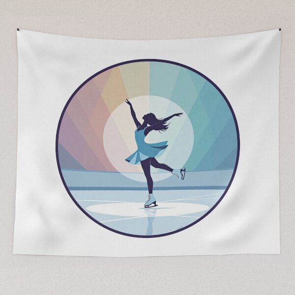 Item preview, Figure Skater Logo designed and sold by Finding Fortuity.