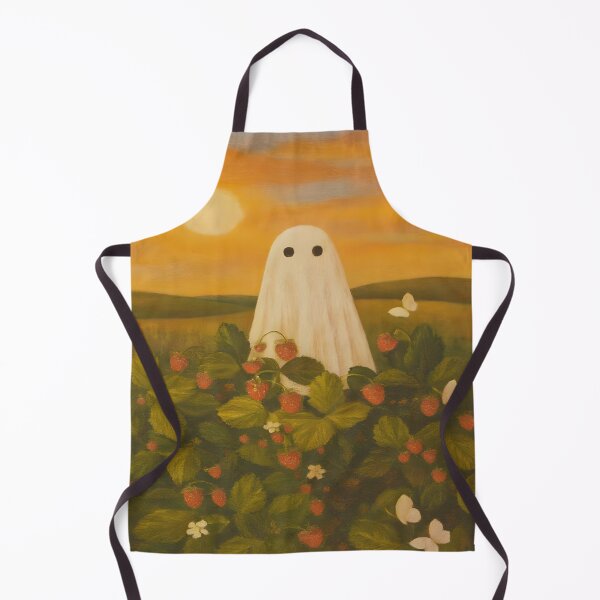 Item preview, Strawberry Fields - funny ghost spirit Halloween designed and sold by KamalaDesign.