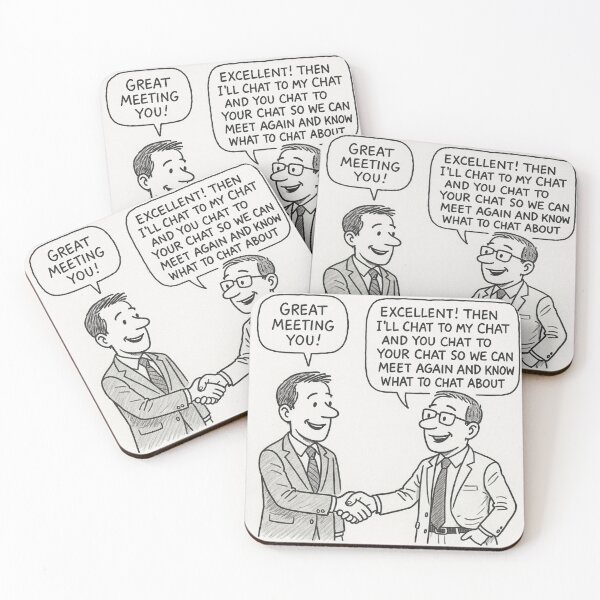 Item preview, Chatty chatty designed and sold by Web Hobey Digital.