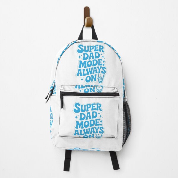 Item preview, Super Dad Mode Always On – Funny Father’s Day Gift Design designed and sold by TipTop GFX.