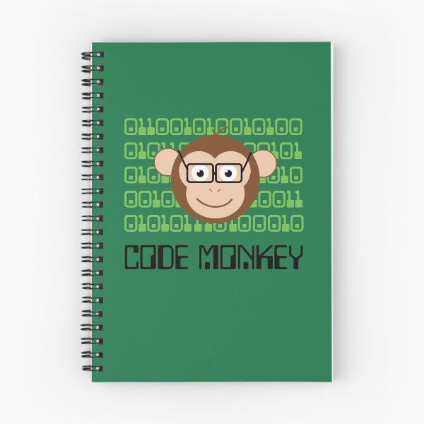 Item preview, Funny Code Monkey Nerd Computer Programmer Engineer Gift  designed and sold by Klimentina.