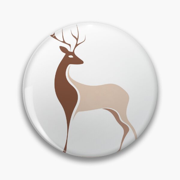 Item preview, creat minomal Minimalist reindeer silhouette designed and sold by DualEnergy.