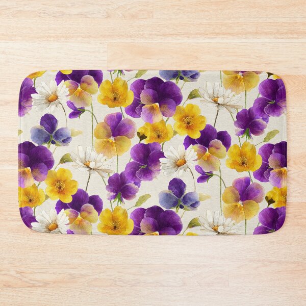 Item preview, Chamomile Buttercup Violet designed and sold by Tina Veenstra.