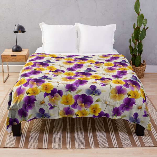 Item preview, Chamomile Buttercup Violet designed and sold by Tina Veenstra.