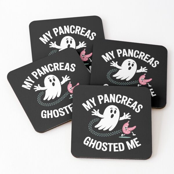 Item preview, My Pancreas Ghosted Me - This design is for people with Type 1 Diabetes who face their health journey with humor and strength. designed and sold by ZyziowskyArt.