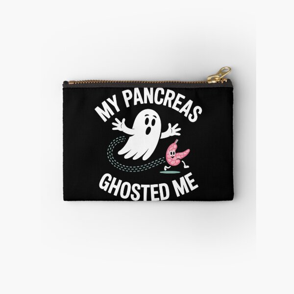 Item preview, My Pancreas Ghosted Me - This design is for people with Type 1 Diabetes who face their health journey with humor and strength. designed and sold by ZyziowskyArt.