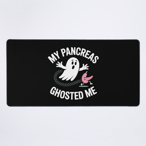 Item preview, My Pancreas Ghosted Me - This design is for people with Type 1 Diabetes who face their health journey with humor and strength. designed and sold by ZyziowskyArt.