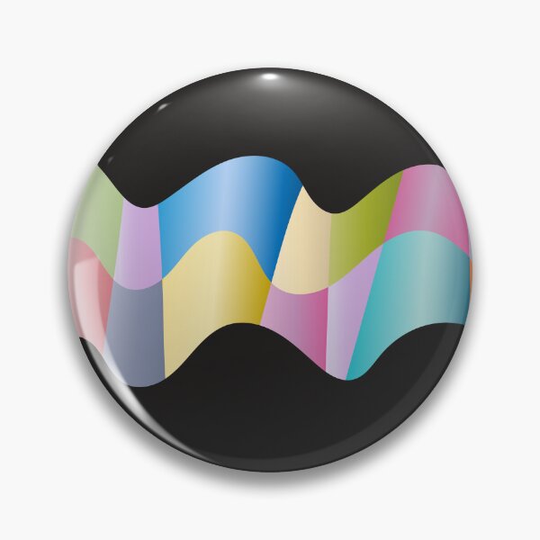 Item preview, Wave with colored "windows" without a stroke designed and sold by ZorianArt.