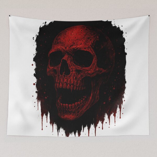 Item preview, Dark Fantasy Skull designed and sold by FraktalMoods.