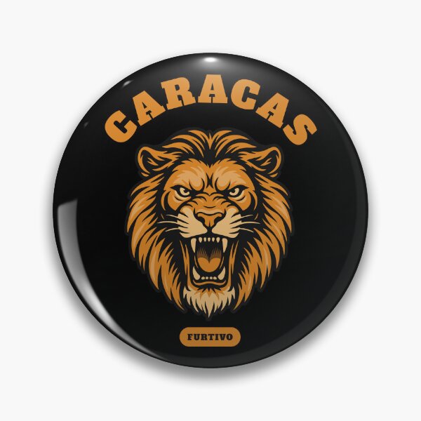 Item preview, Caracas Lion Pride: Nostalgic Venezuela Baseball Fan Gear designed and sold by Furtivo Vzla.
