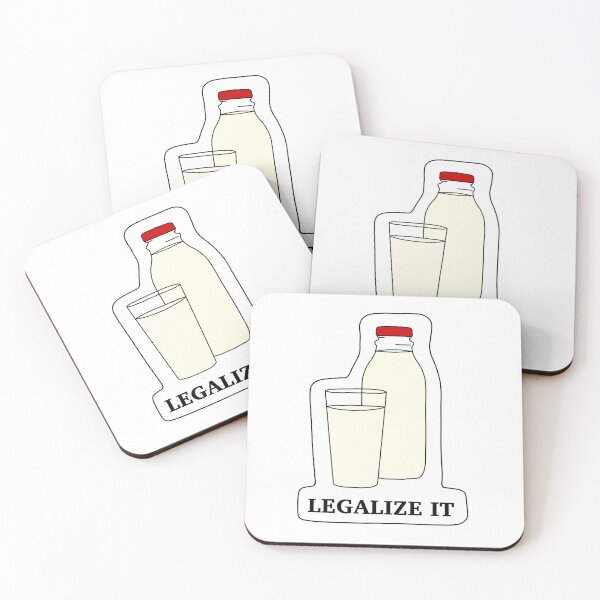 Item preview, Legalize it [raw milk] designed and sold by Tall_Lauren.